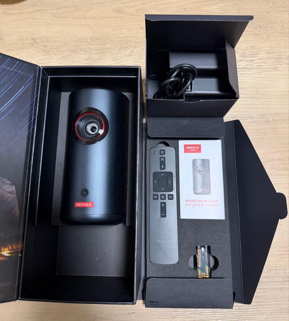 プロジェクター Anker Nebula Capsule3 Laser