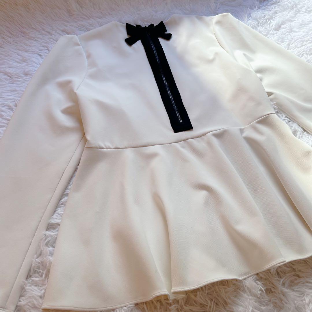 SONO Magical StretchバックリボンコンフォートPO カットソー