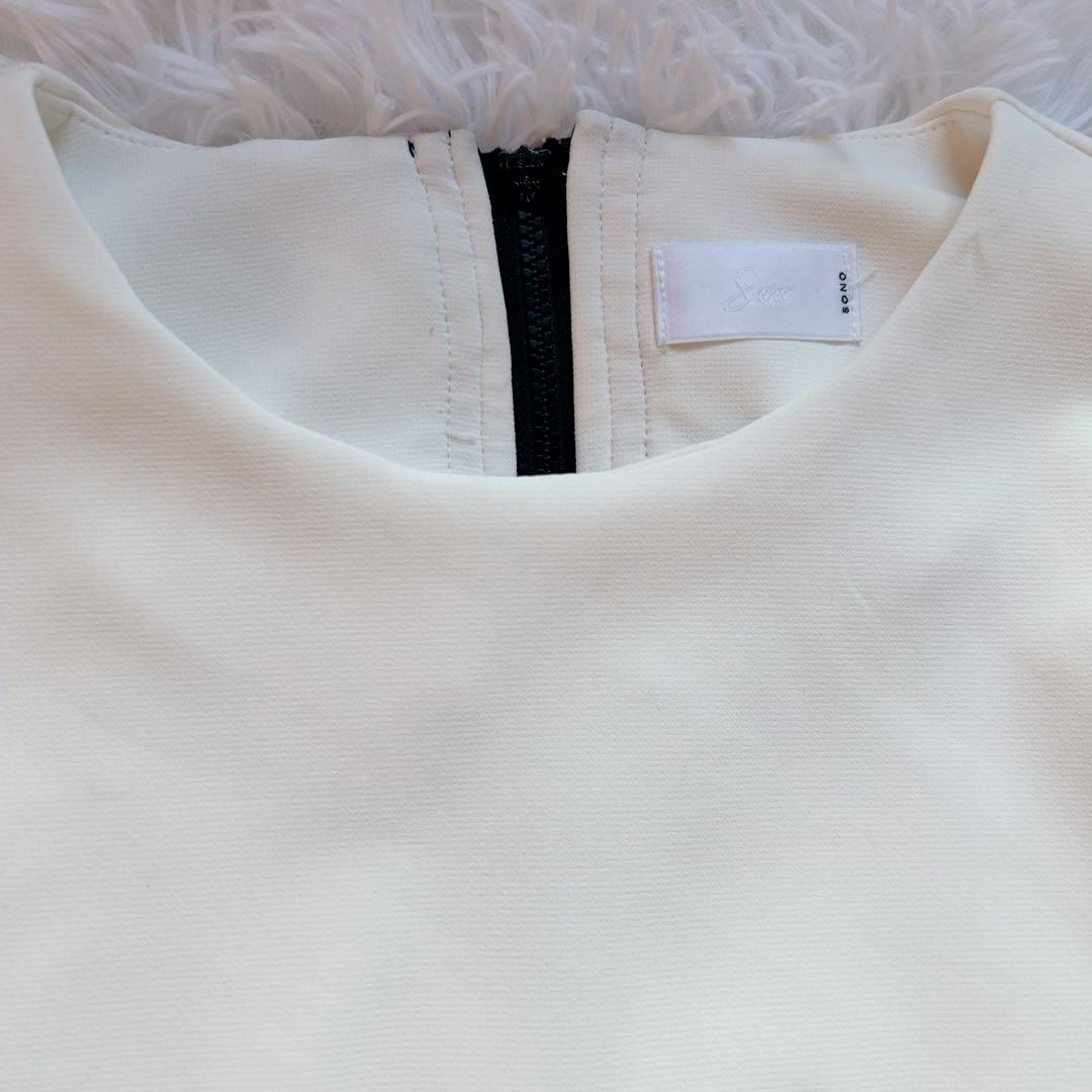 SONO Magical StretchバックリボンコンフォートPO カットソー