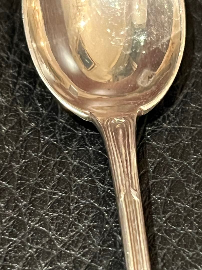 ピュイフォルカ　純銀製　950 フランス　アンティーク　5本セット　スプーン