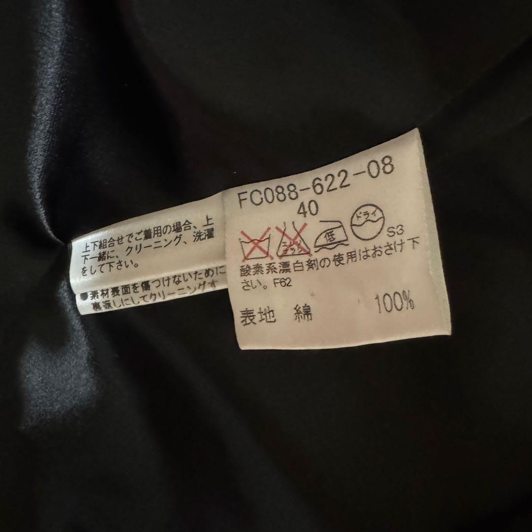 BURBERRY ブラック デニム ジャケット サイズ40