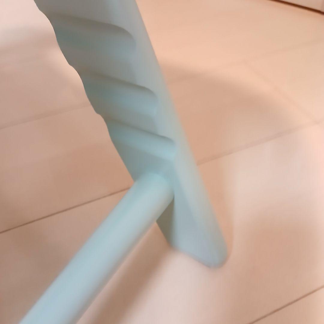 【美品】大和屋 yamatoyaアッフルチェア ハーブグリーン ベビーチェア