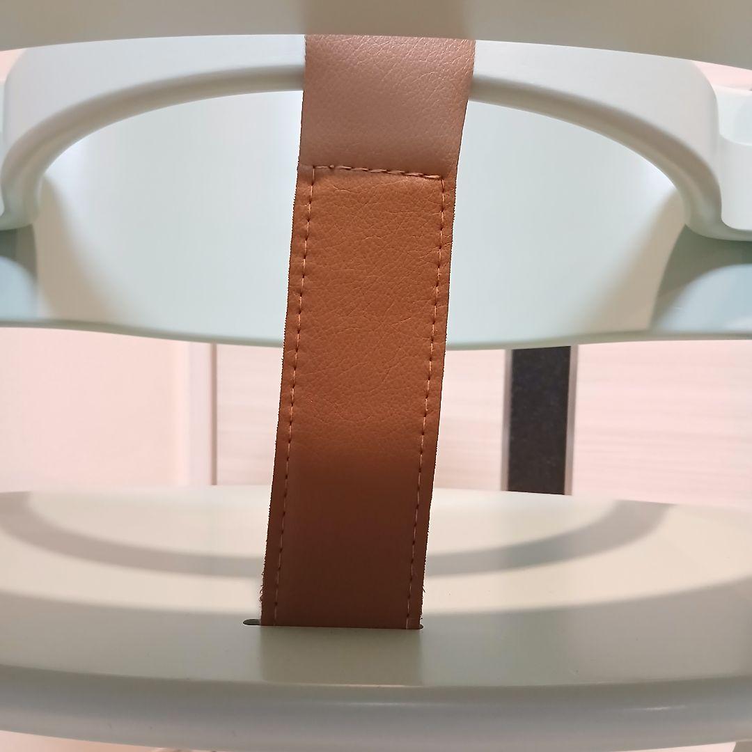 【美品】大和屋 yamatoyaアッフルチェア ハーブグリーン ベビーチェア