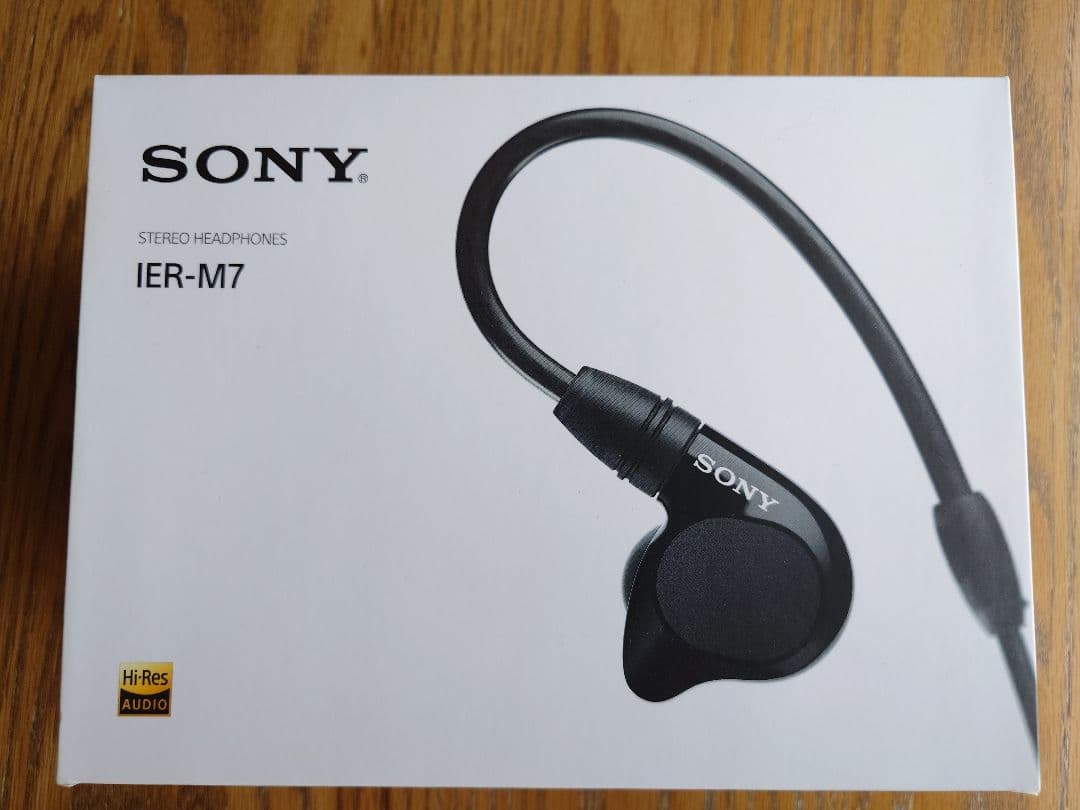 【美品】SONY IER-M7 有線イヤホン ハイレゾ対応 ブラック