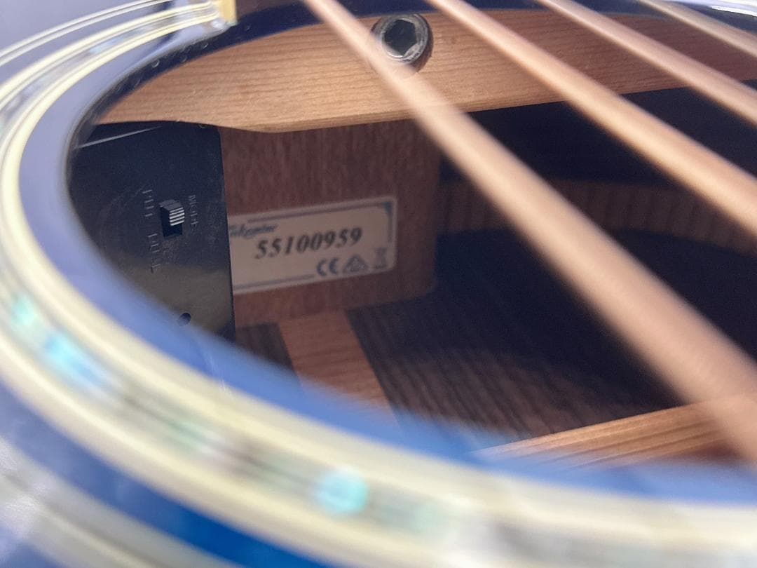 Takamine DMP541 DBS エレアコ 希少カラー ハードケース付