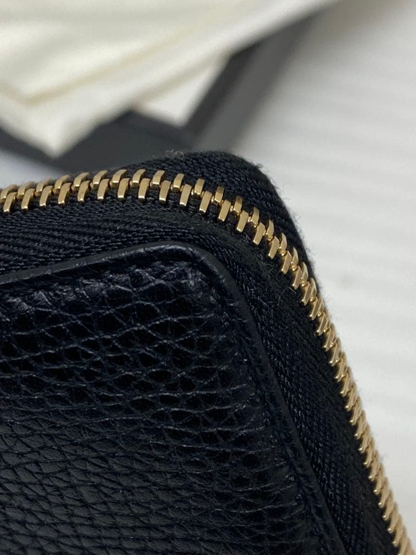 3-2895 GUCCI グッチ ラウンドジップ 長財布