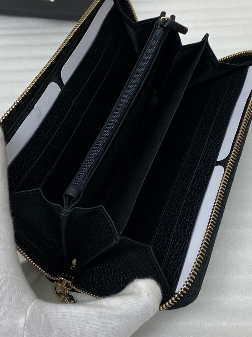 3-2895 GUCCI グッチ ラウンドジップ 長財布