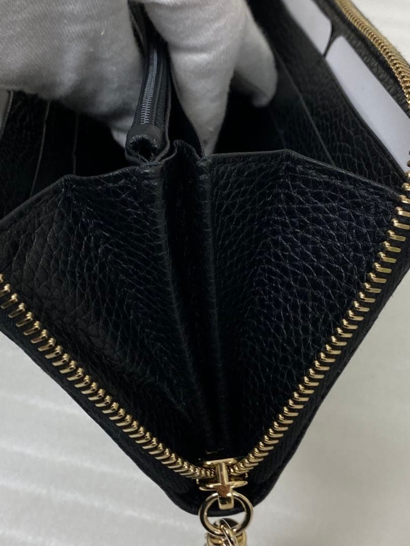 3-2895 GUCCI グッチ ラウンドジップ 長財布