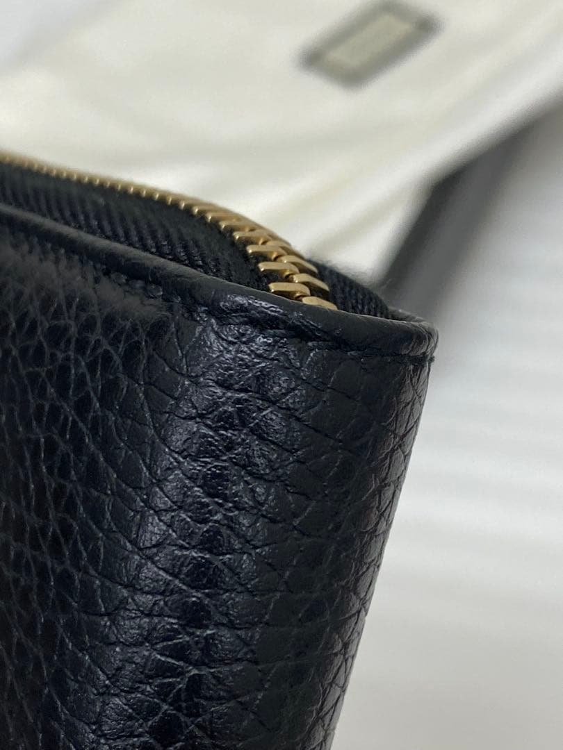 3-2895 GUCCI グッチ ラウンドジップ 長財布