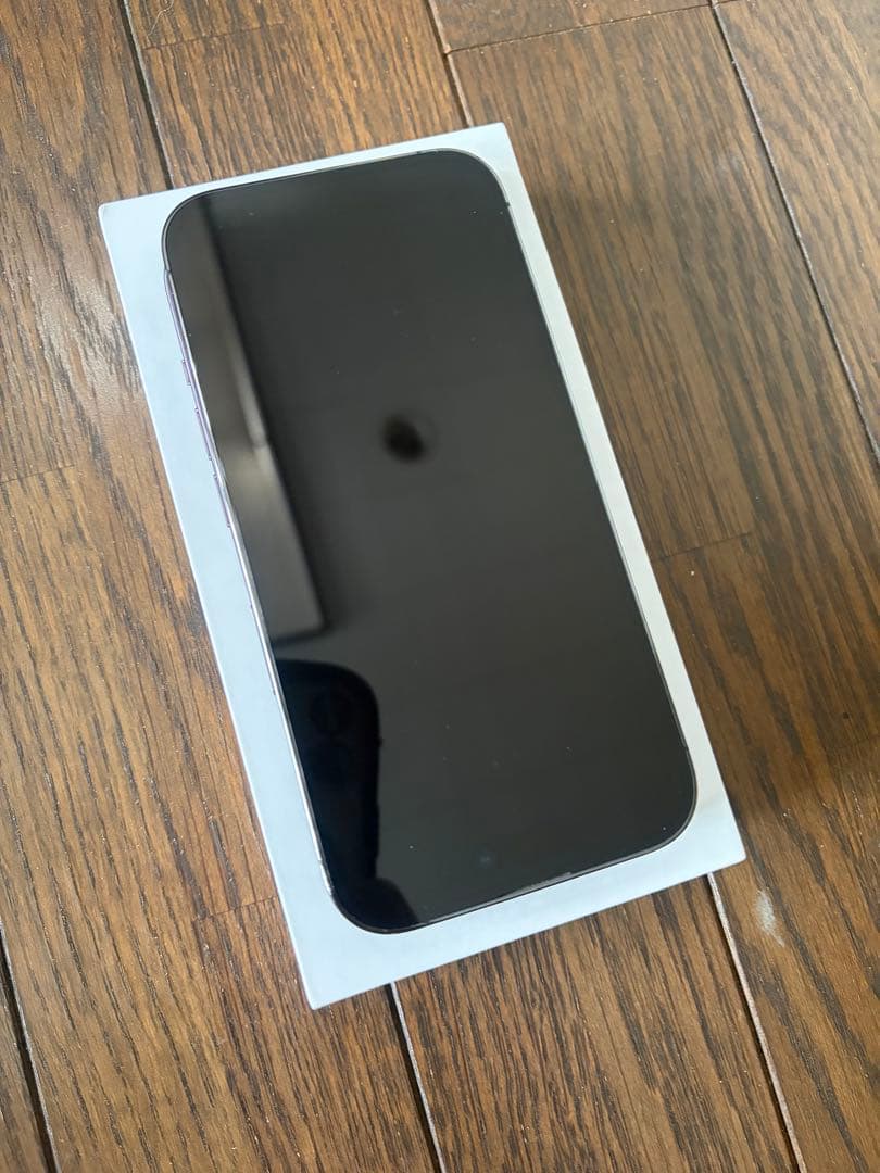 は*め様 iPhone14pro 128GB ディープパープル