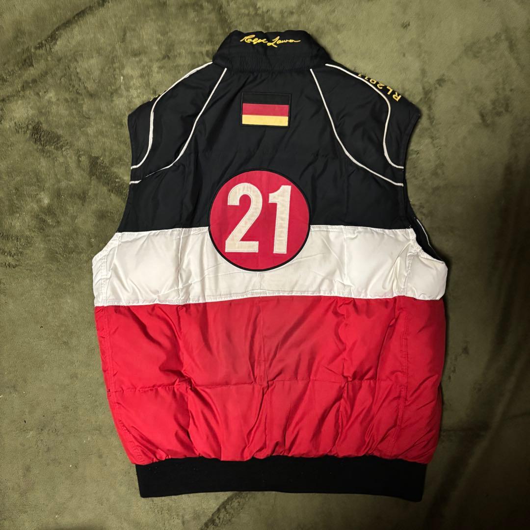 Ralph Lauren RL Racing ダウンベスト 2011 Lサイズ