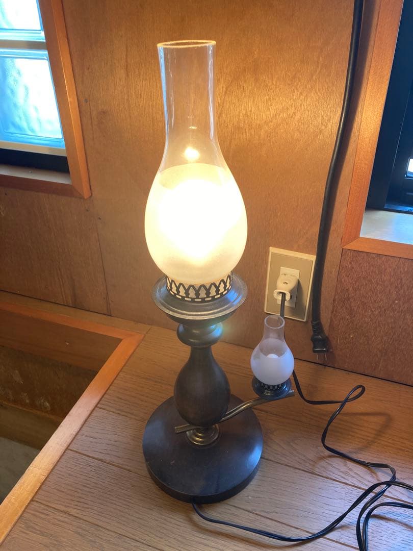 昭和レトロランプスタイル照明高さ約53㎝