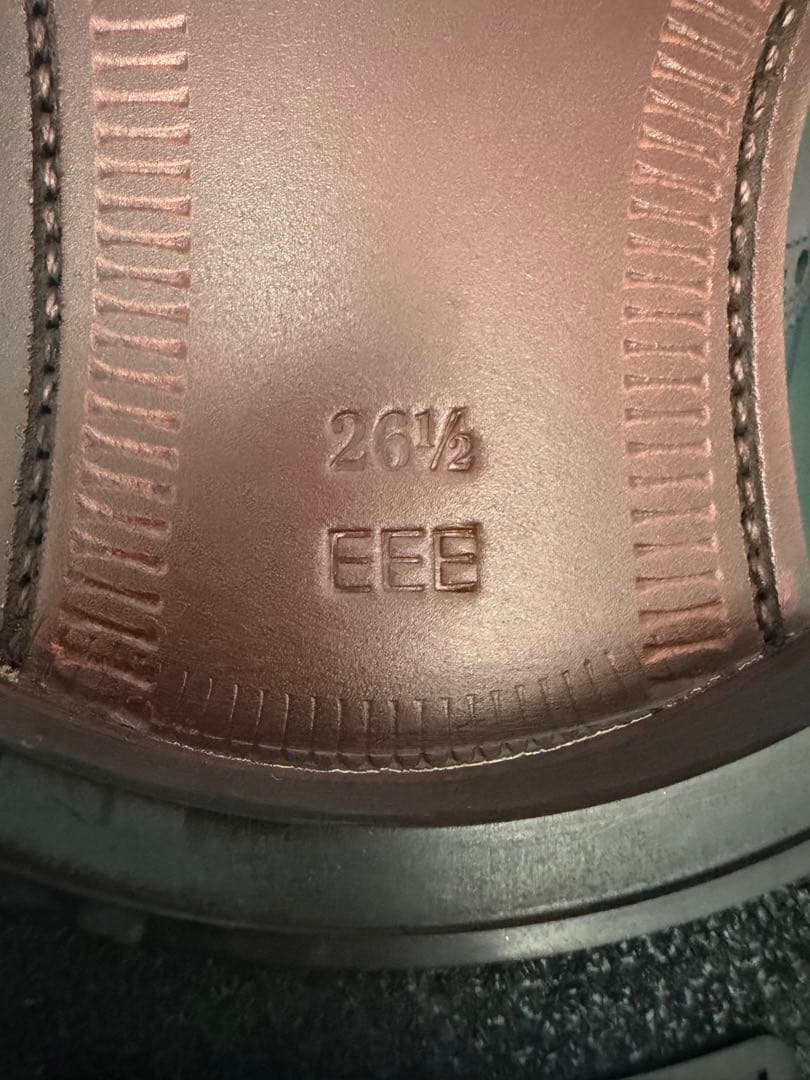 【新品】SCOTCH GRAIN 805 ネイビー EEE 26.5cm