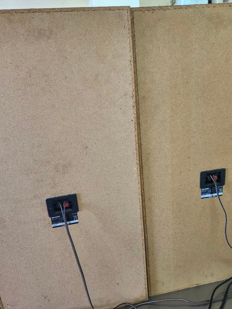 【1978年購入】SHARPスピーカーOPTONICA 2個セット