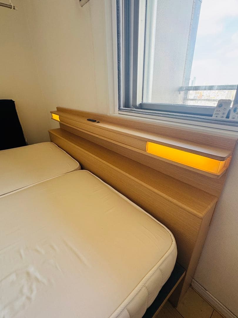 クイーンベットマットレスセット