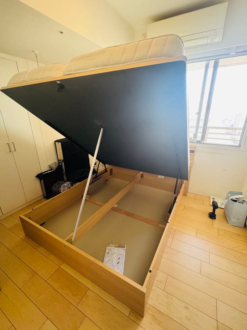 クイーンベットマットレスセット