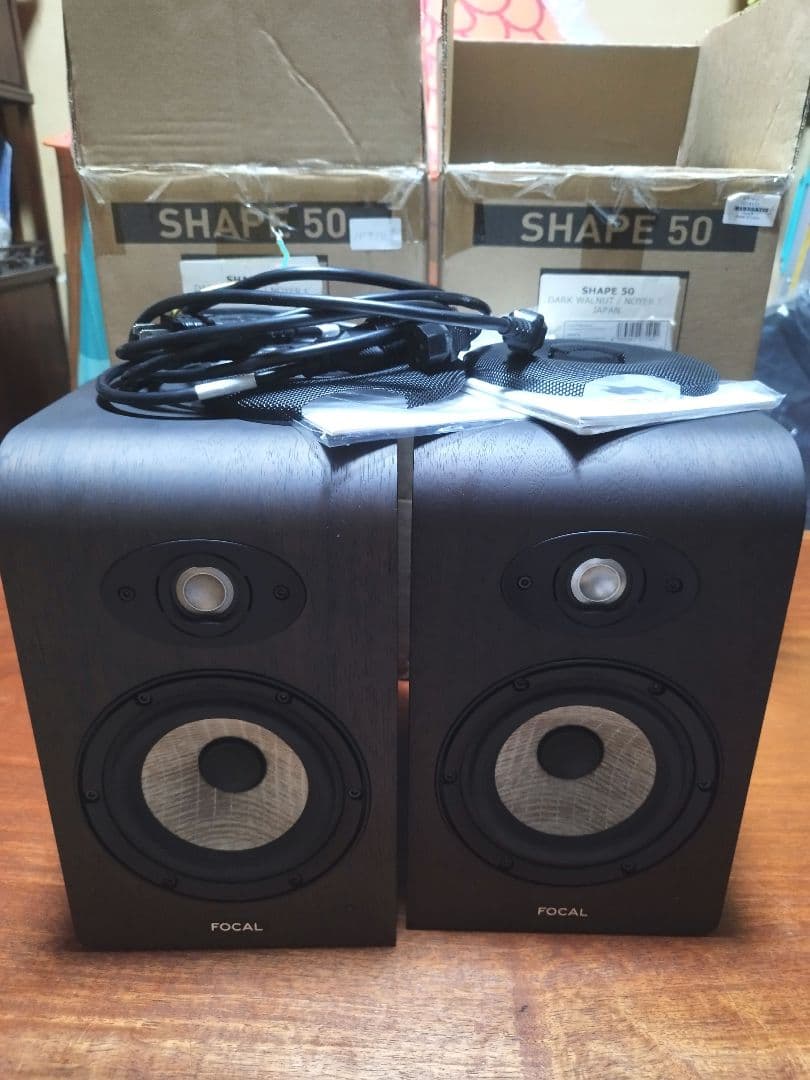 focal shape50　ペア　モニタースピーカー　shape　50