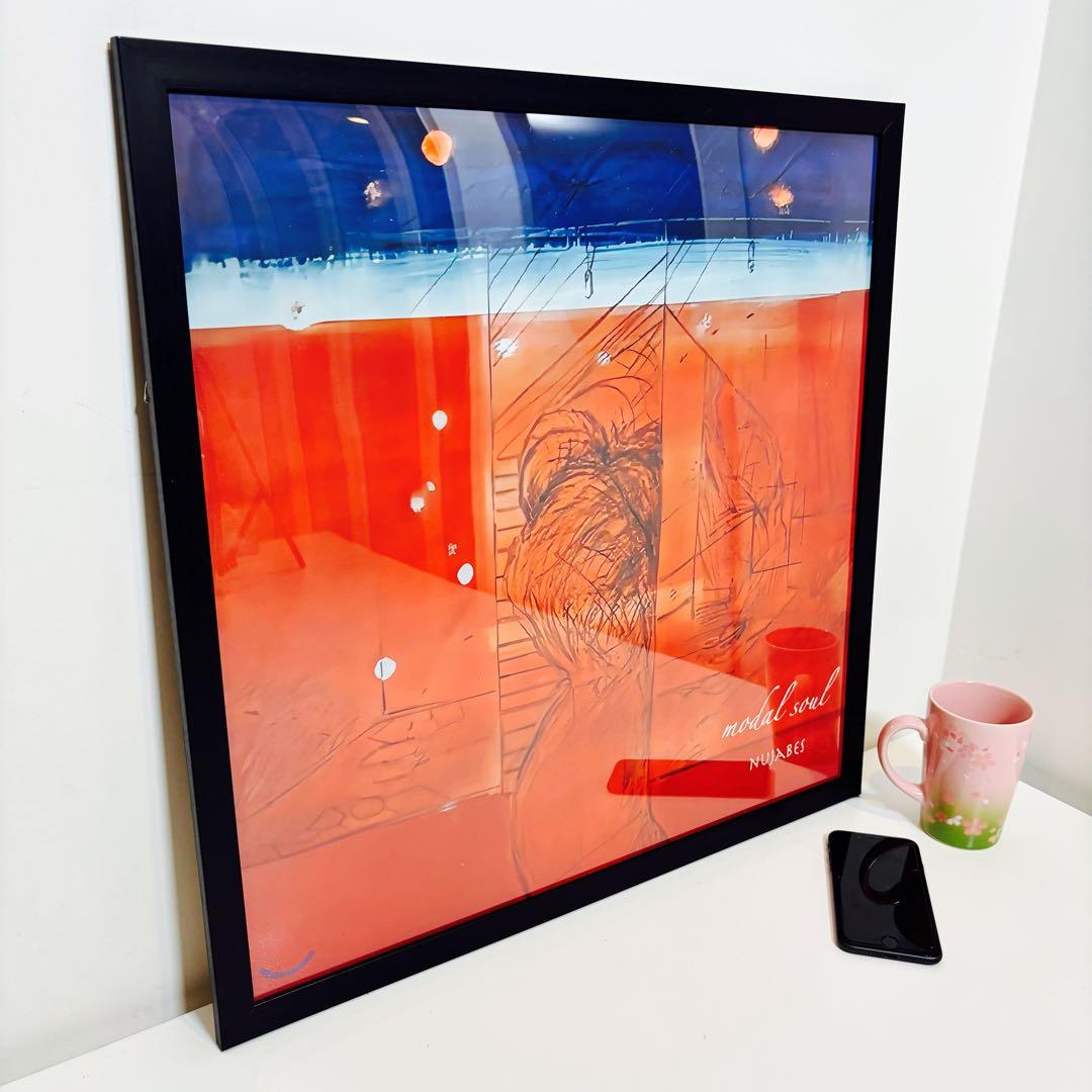 額付【50×50cmポスター】Nujabes modal soul ヌジャベス