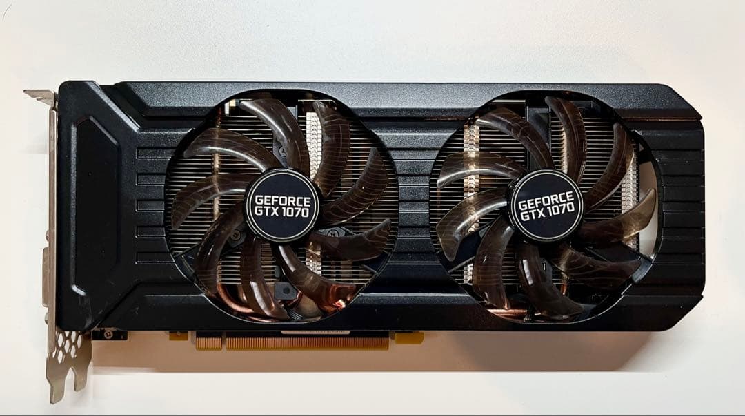 gtx1070 8GB 動作確認済み