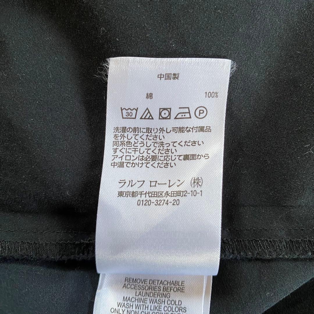 美品✨ポロラルフローレン　シャツワンピース　レースアップ　フレア　ロング