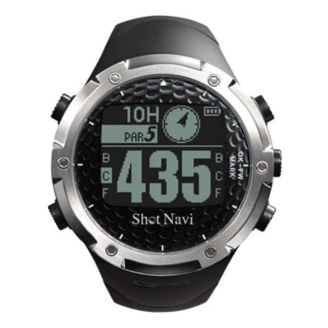 μ　動作確認OK ショットナビ W1-FW 充電器あり 腕時計 GPS