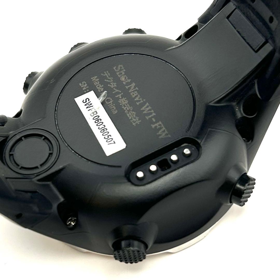 μ　動作確認OK ショットナビ W1-FW 充電器あり 腕時計 GPS