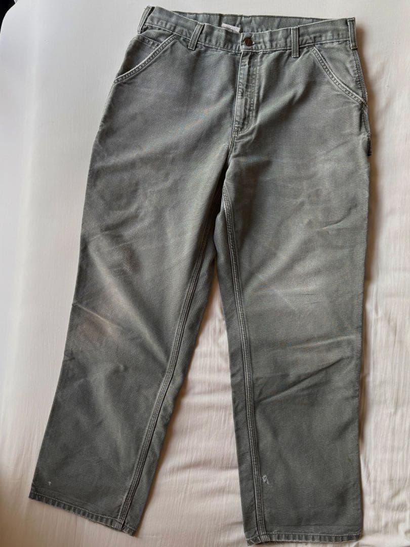 カーハート ダック ワークペインターパンツ USA製 36×34 830