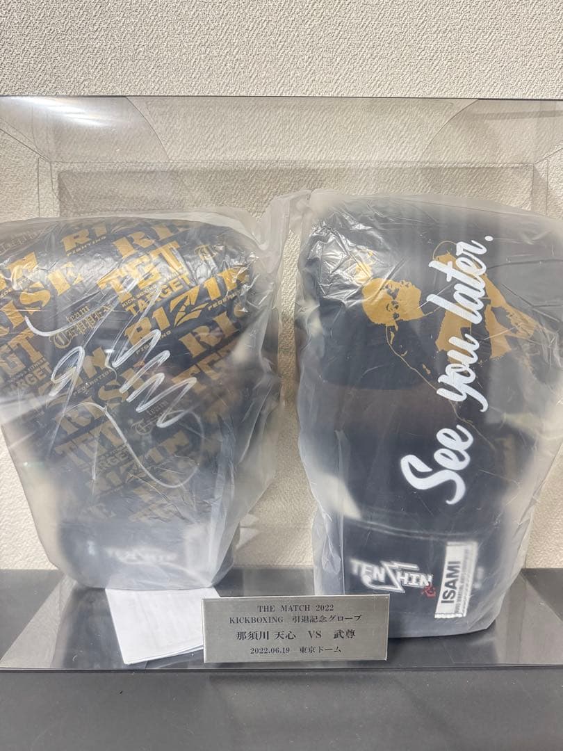 那須川天心 武尊 記念グローブ