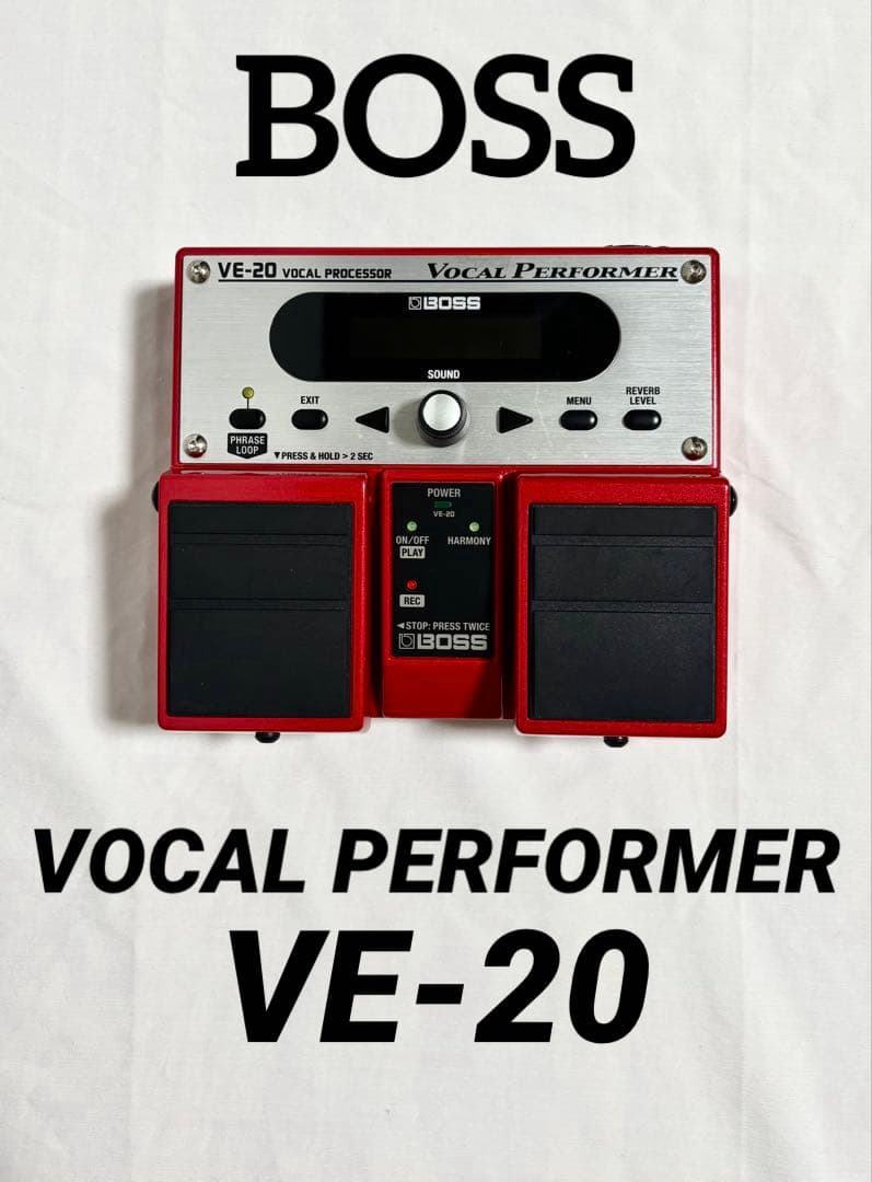 【動作確認済】BOSS ボーカルプロセッサー VE-20