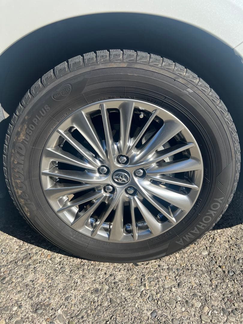 アルファード３０系後期17インチ ホイールセット　スタッドレス