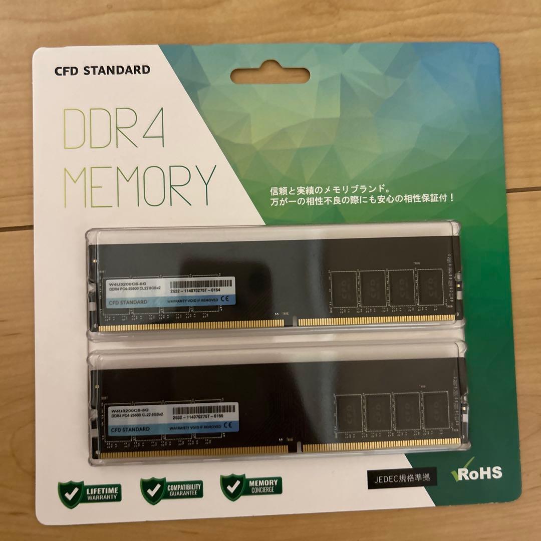 【新品未開封品】CFD Standard DDR4 16GB メモリ