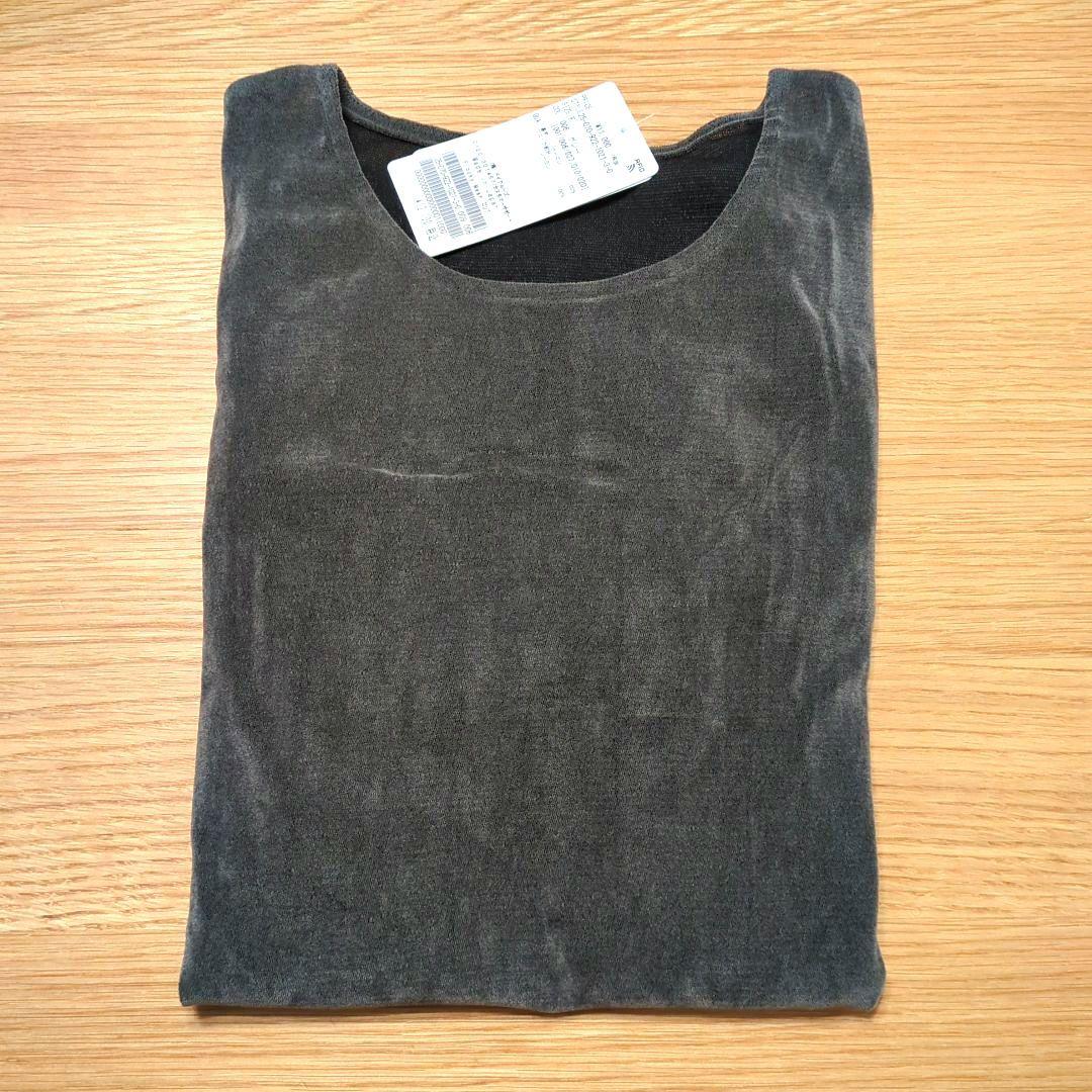 Plage　Flocky Mesh ロンT　グレー