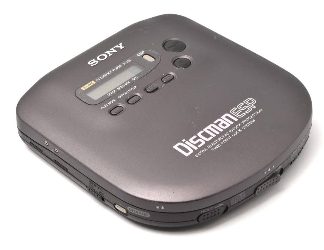 【動作品】SONY ディスクマン ESP ポータブルCDプレイヤー　D-335