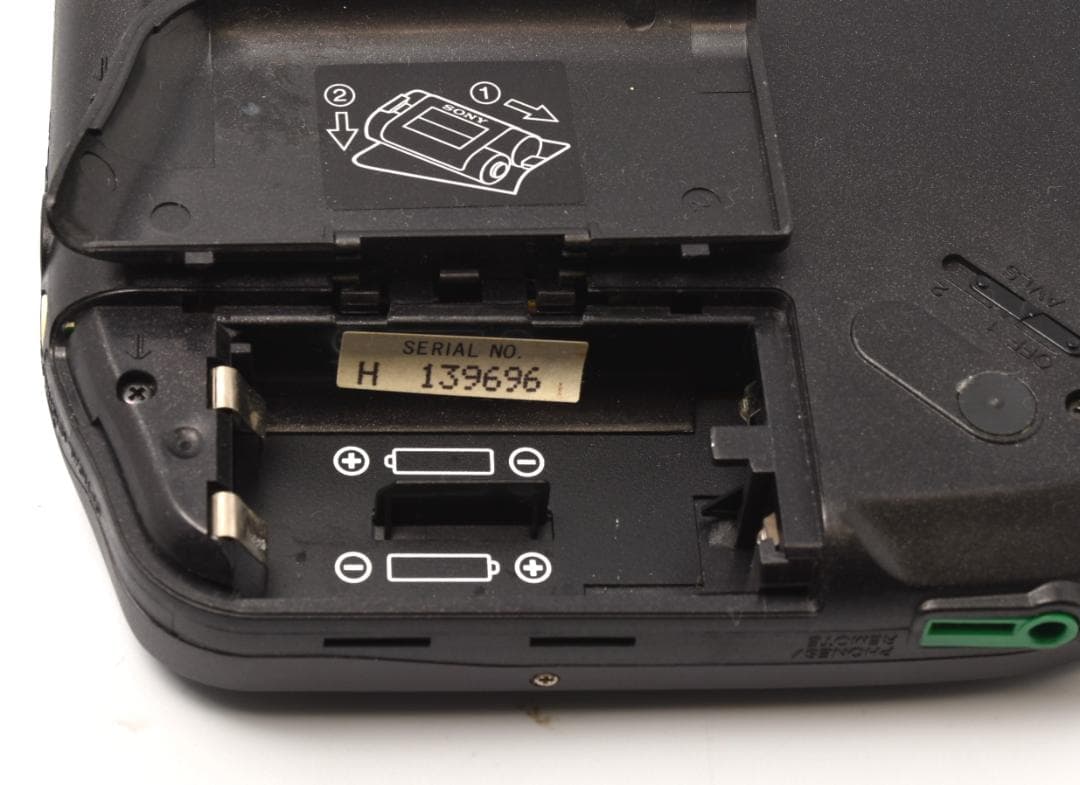 【動作品】SONY ディスクマン ESP ポータブルCDプレイヤー　D-335