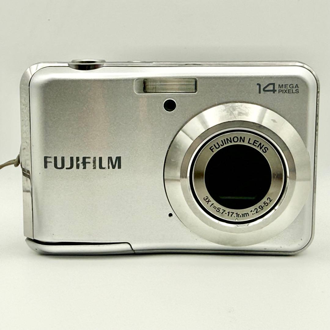 【動作品】FUJIFILM FINEPIX AV240 コンデジ 単三電池対応
