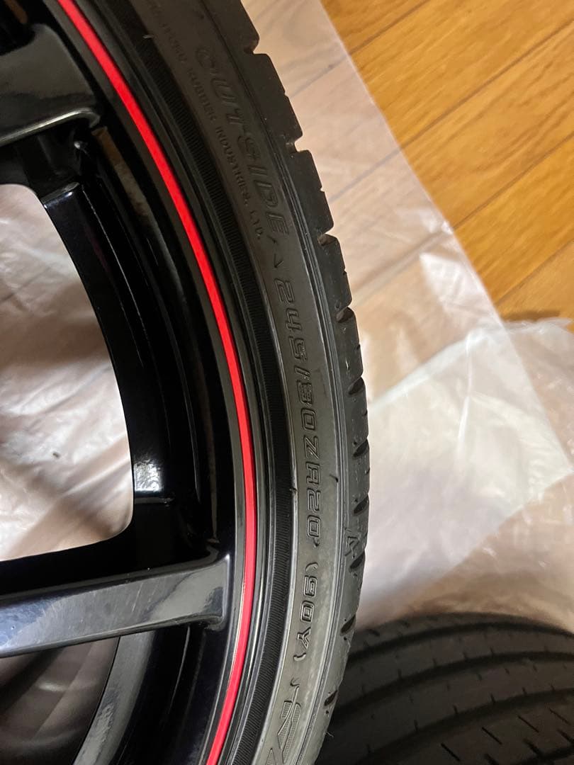 FK8 シビックタイプR 純正タイヤ 245/30R20 4本（ガリ傷なし）