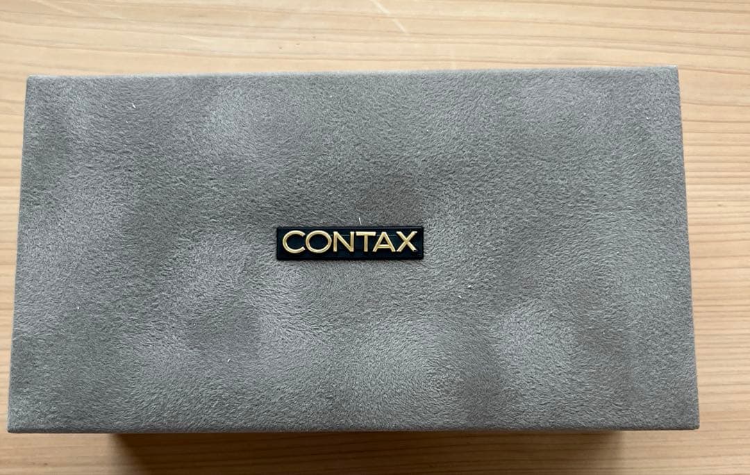 新品CONTAX Tvs シルバー コンパクトカメラ