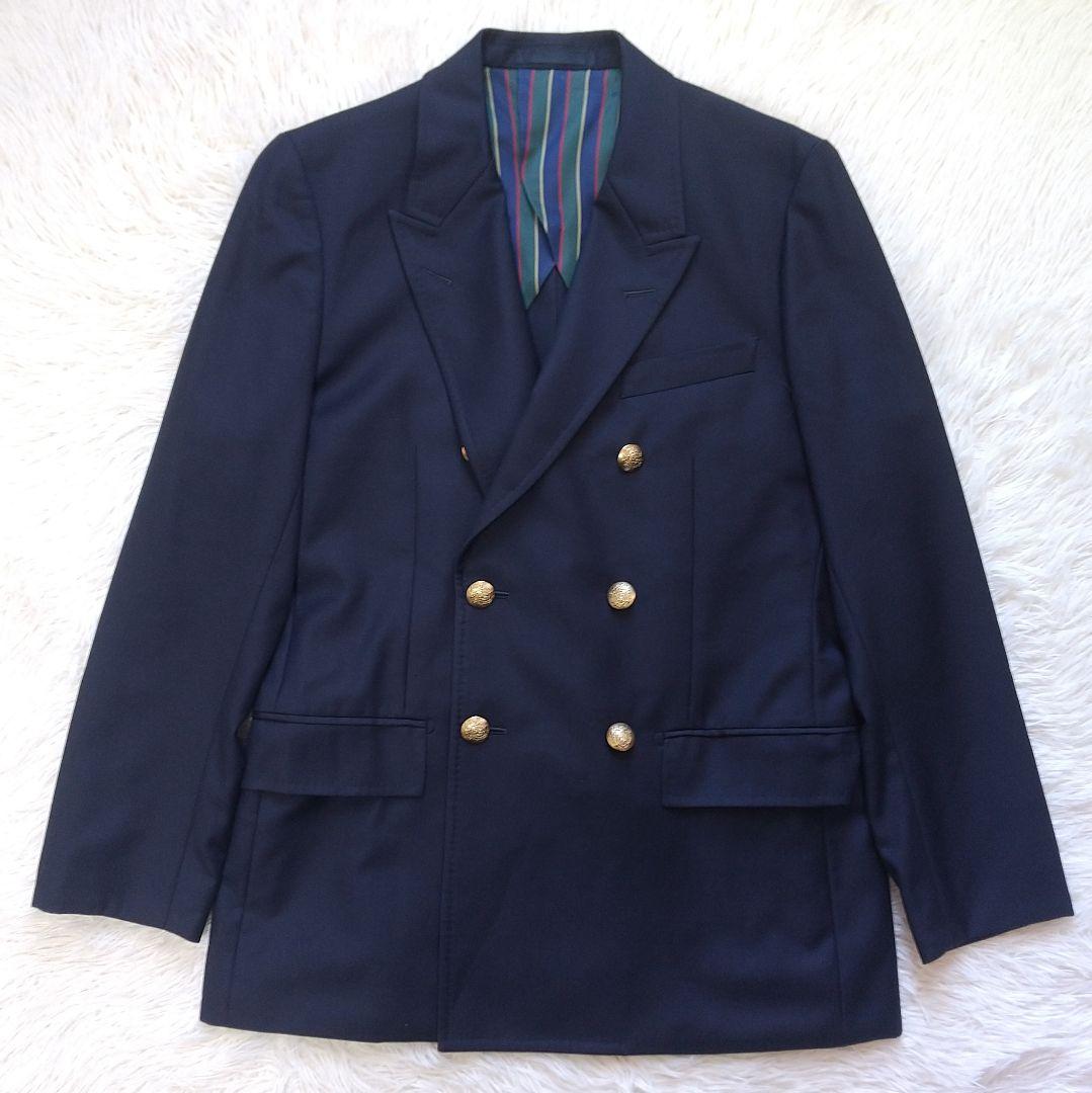 【美品】BAY BROOK ベイブルック 紺ブレ ダブル 別注 濃紺