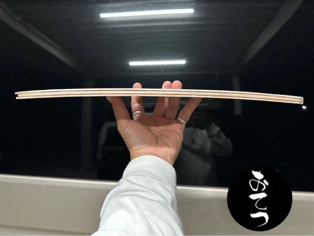 エコフロー WAVE2.WAVE3 ダクトパネル 助手席側小窓用 未塗装