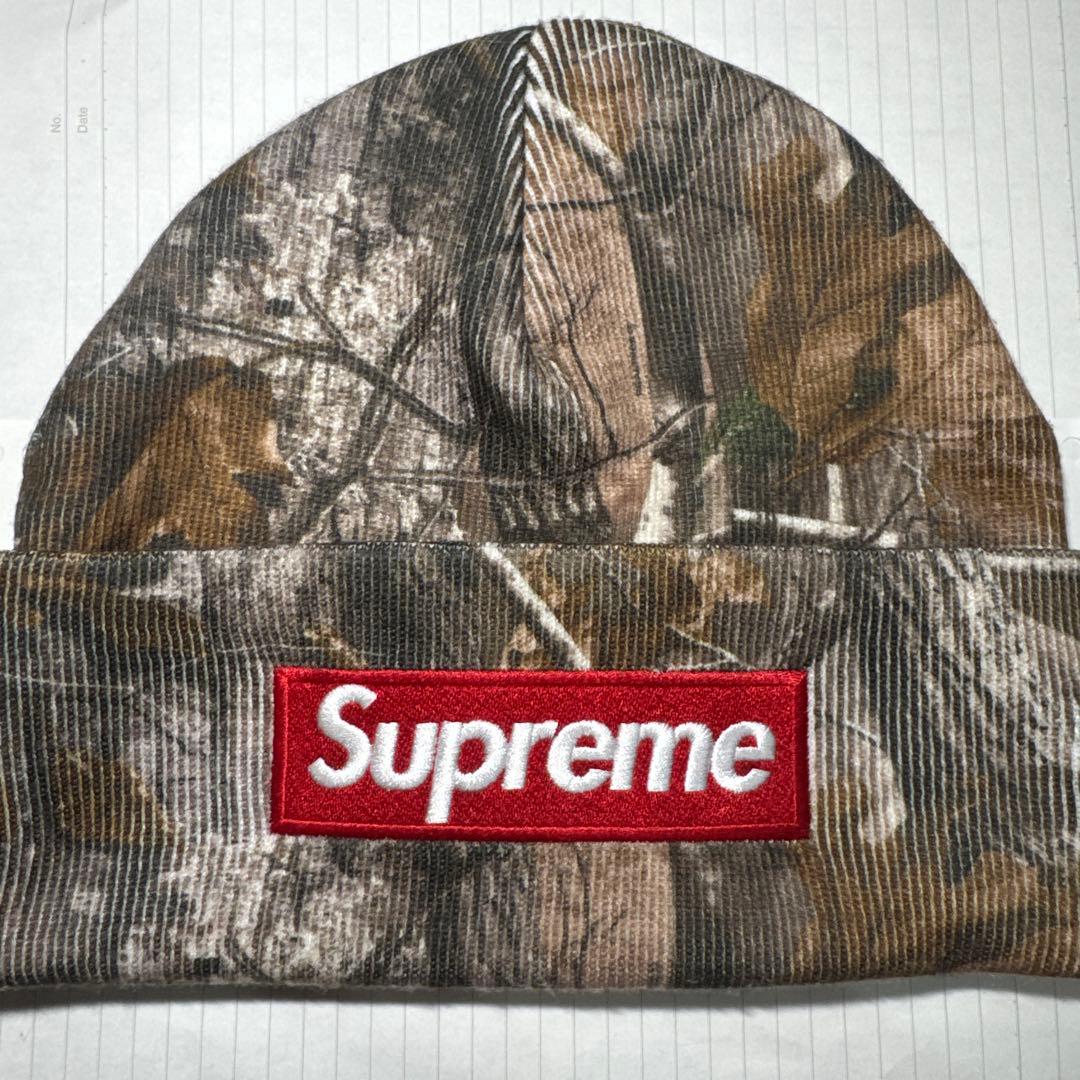 Supreme x New Era Box Logoビーニー