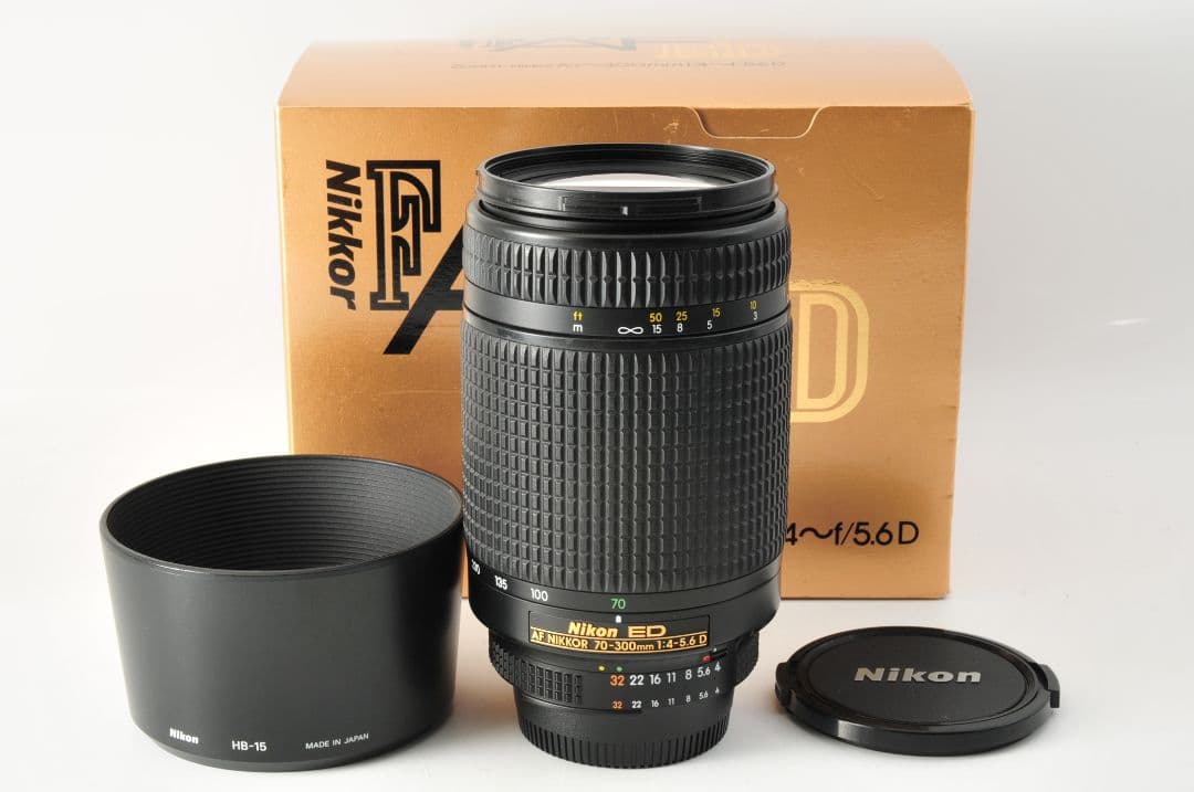 【美品】nikon ED AF NIKKOR 70-300mm F4-5.6 D