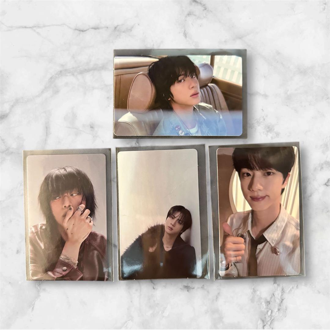 BTS JINジン echo weverse 韓国 ラキドロ トレカ 4枚