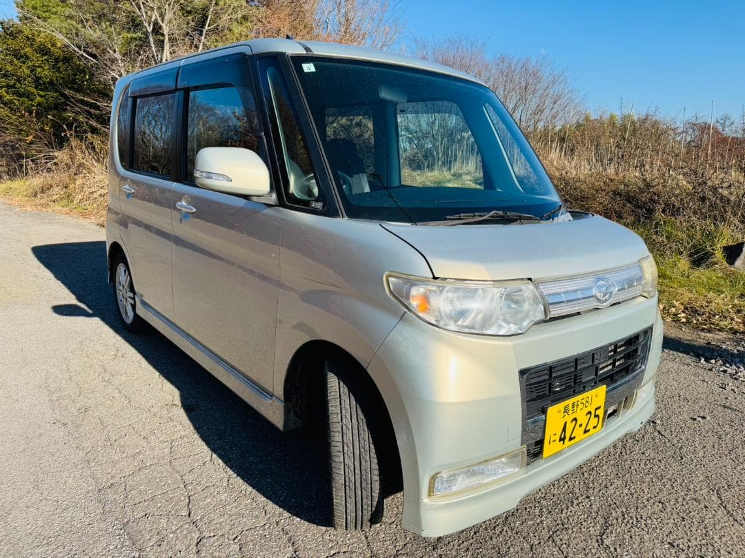 ダイハツタント★★4WD★ターボー★パワースライドドア車検令和9年12月