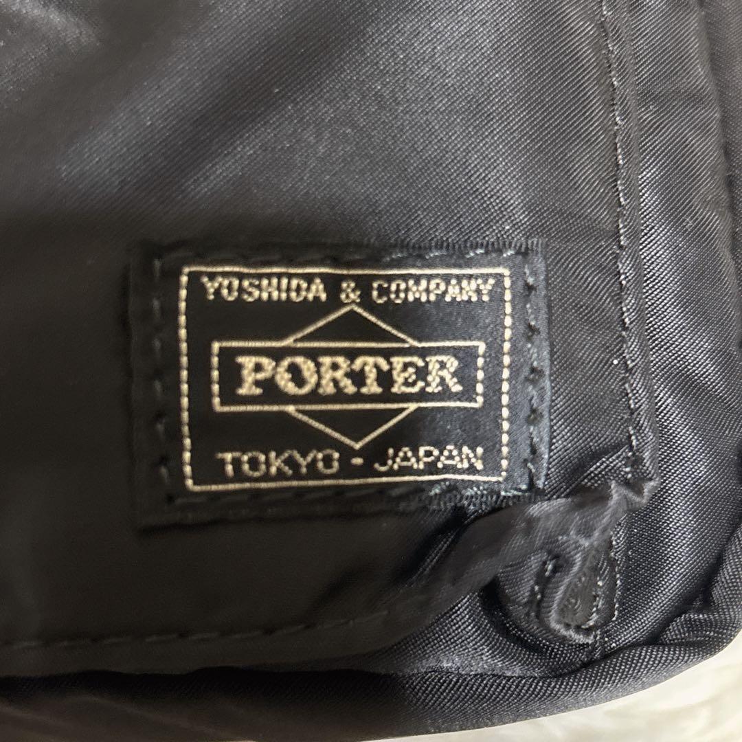 ポーター タンカー ショルダーバッグ コンパクト 黒 ナイロン 日本製