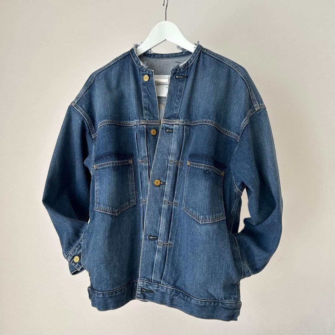 IENA イエナ リメイクルーズデニムブルゾン