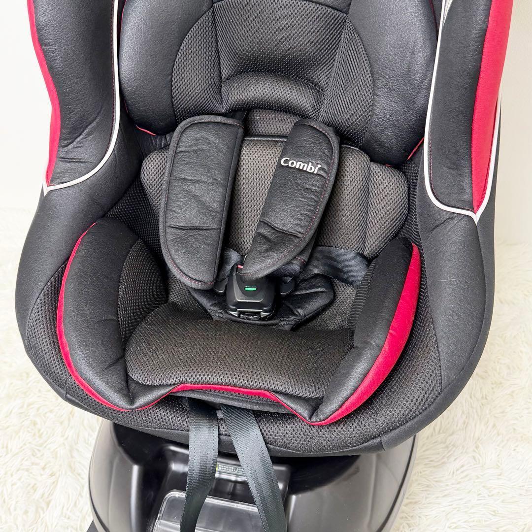美品 Combi クルムーヴ ISOFIX エッグショックPJ チャイルドシート