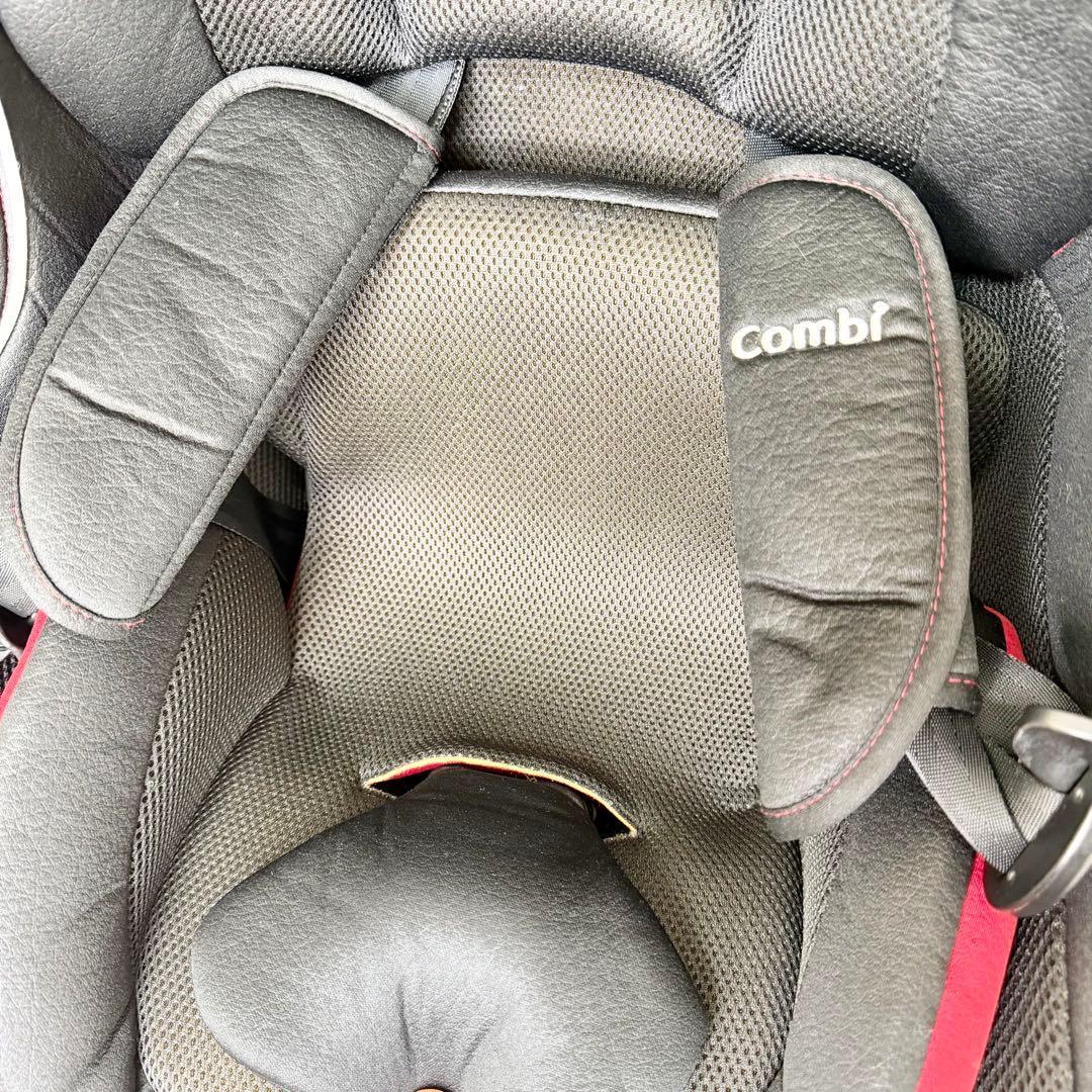 美品 Combi クルムーヴ ISOFIX エッグショックPJ チャイルドシート