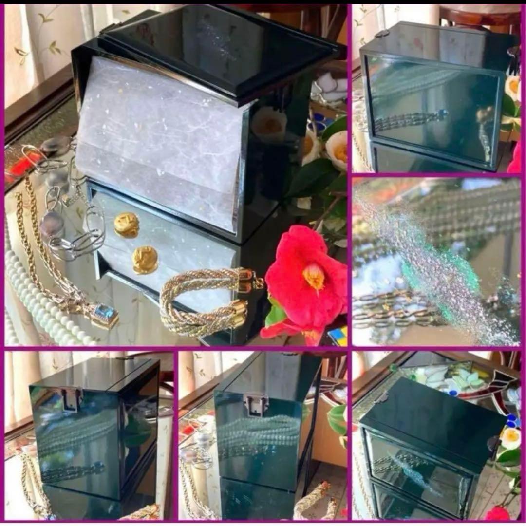 2245様感謝‼️JAPAN輪島螺鈿蒔絵「銀河-翠と紅」器局形宝石箱2点箱入