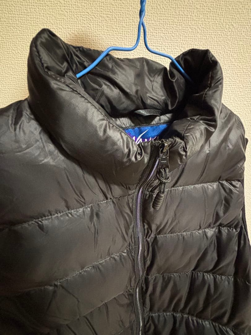 NANGA ダウンベスト　黒