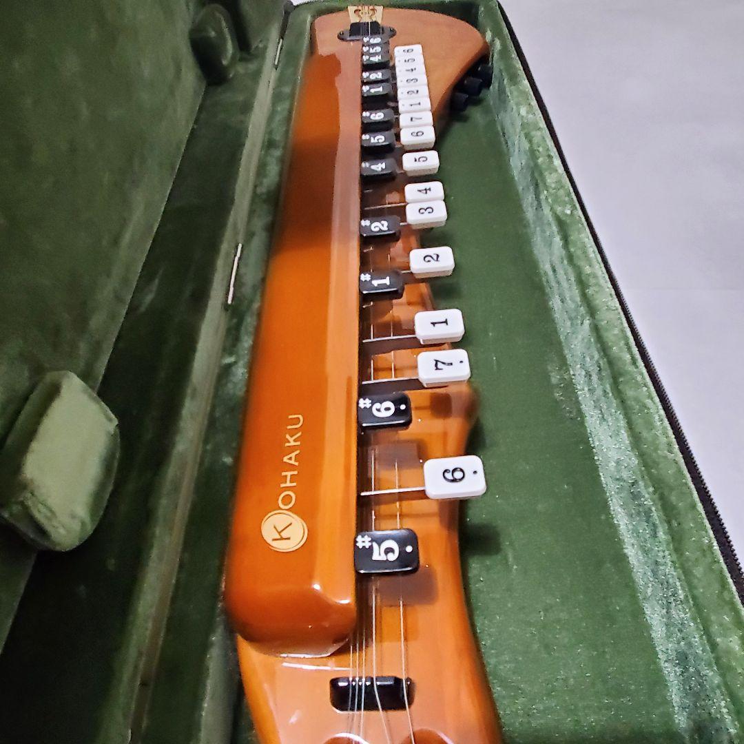 【未使用値下げ】SUZUKI 電気大正琴 こはく ソプラノ ケース+保証書